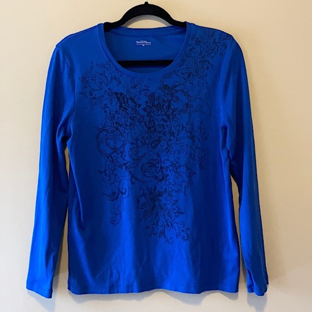 Northern Reflections, Printed Long Sleeve Graphic